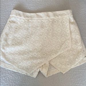 Cute off white skort